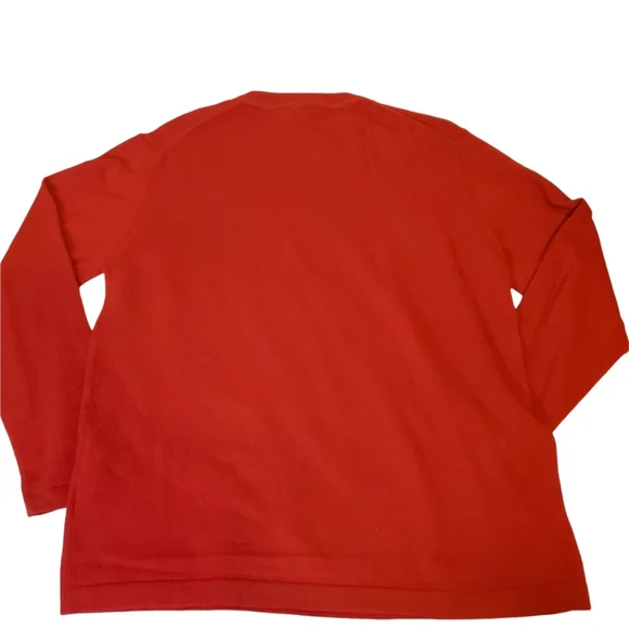 GANT | Men's apple-red long-sleeve cashmere-blend sweater. Size XL. - Picture 2 of 5